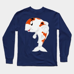 cute koi fish Long Sleeve T-Shirt